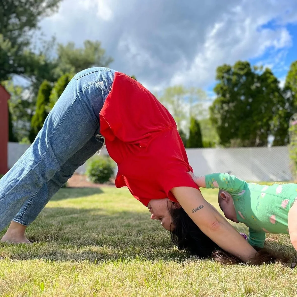 Maria Sol outdoors in the grass
